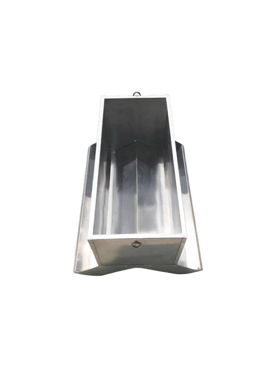 Máng vịt hộp inox