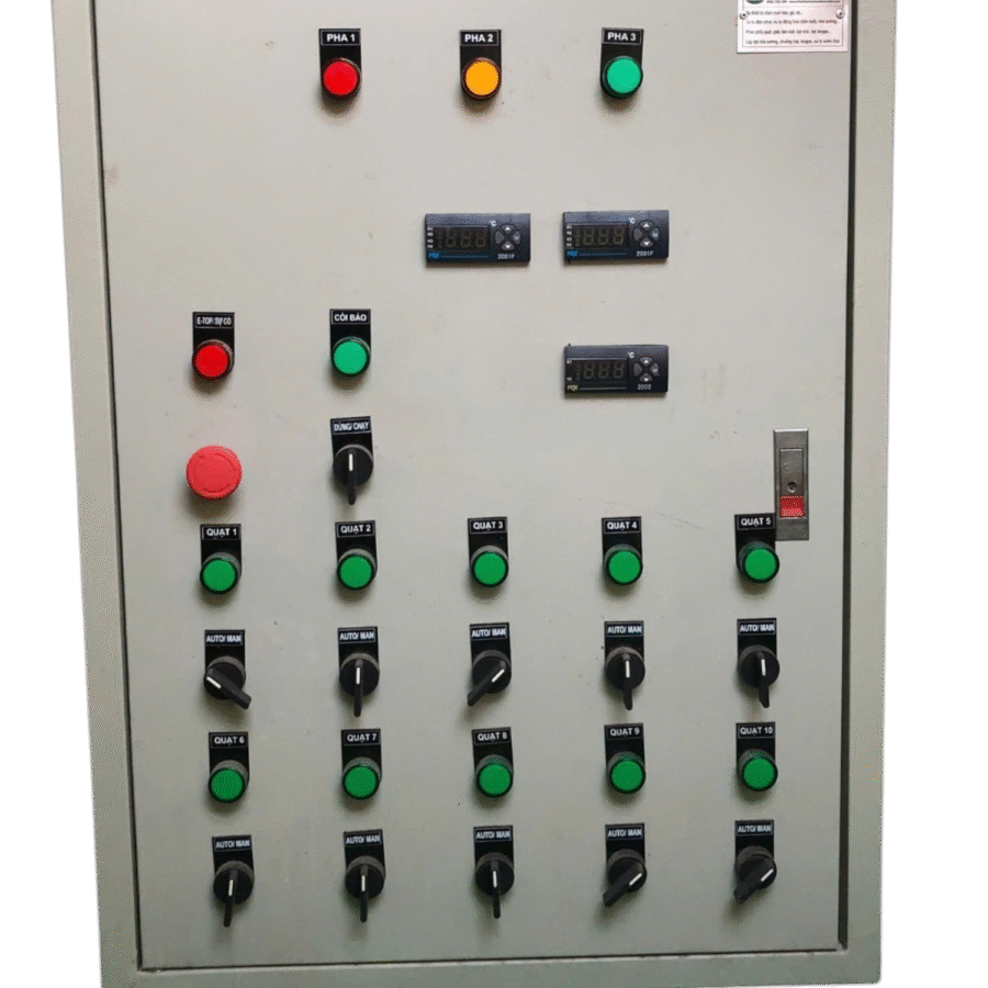 Tủ điện 10 quạt